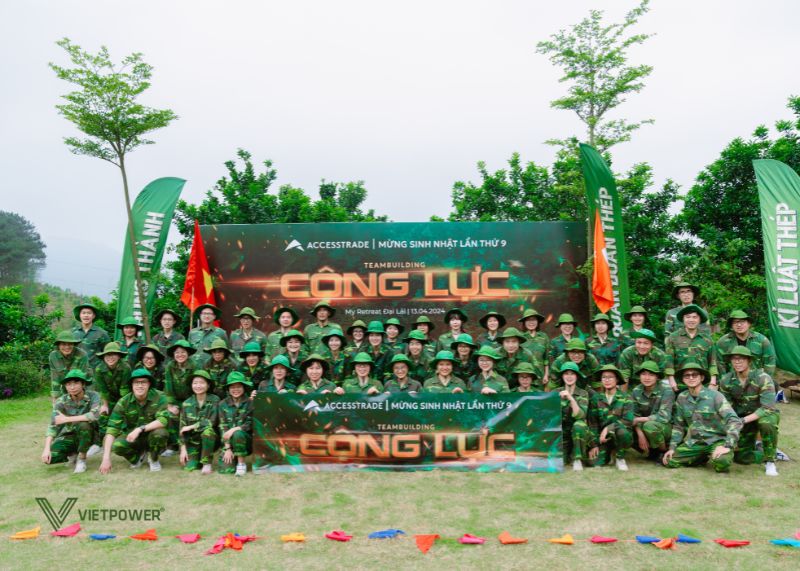 Team building quân đội là nơi rèn luyện kỷ luật thép