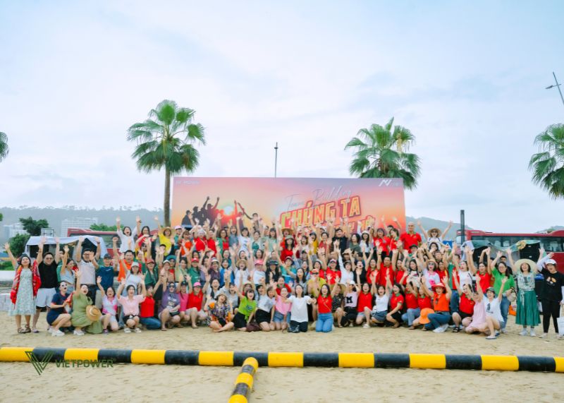 Hoạt động team building có thể tổ chức với bất kỳ số lượng thành viên nào
