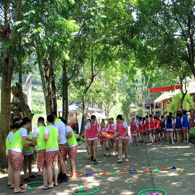 Zen Resort là nơi có thể tổ chức chơi team building nhẹ nhàng