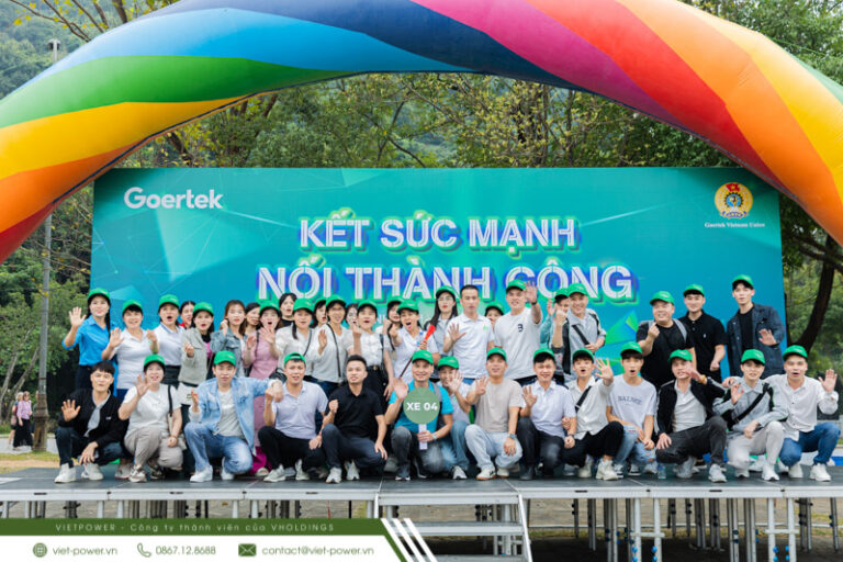 GOERTEK: TEAM BUILDING KẾT SỨC MẠNH – NỐI THÀNH CÔNG TẠI BẮC NINH