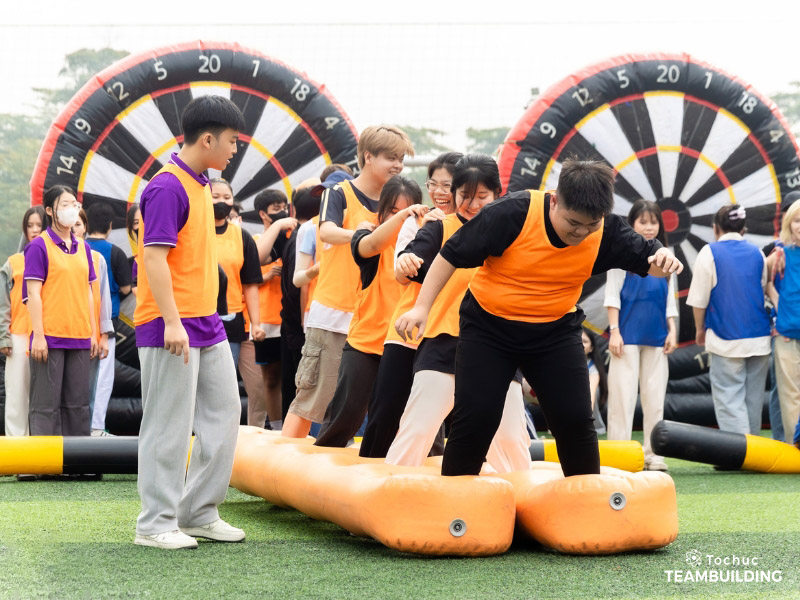 Kho dụng cụ team building đa dạng của luôn được cập nhật theo xu hướng