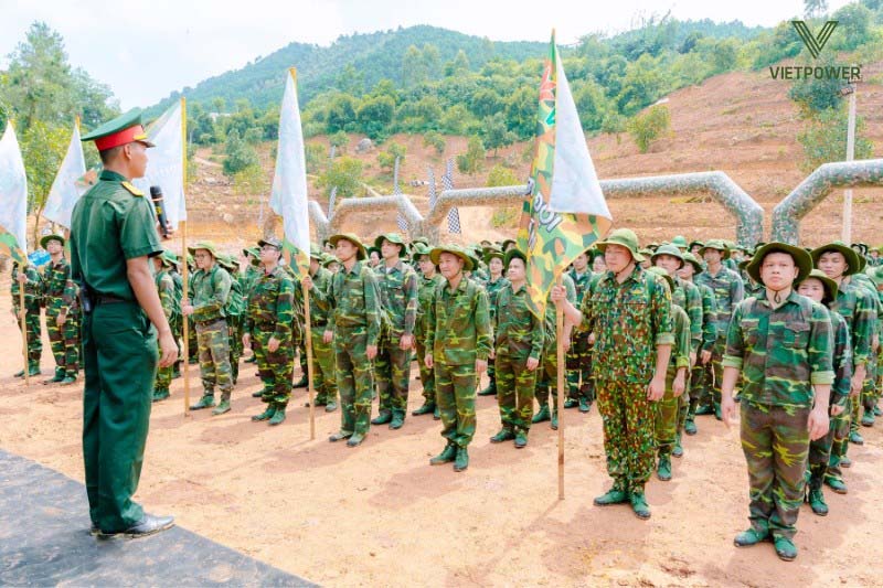 Cho thuê đồ team building concept quân đội
