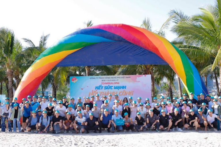 Top 40 mẫu backdrop team building sáng tạo đẹp nhất 2025