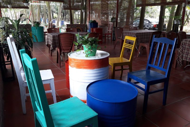 Ancofarm có các quầy nước uống giải khát ngay tại trang trại