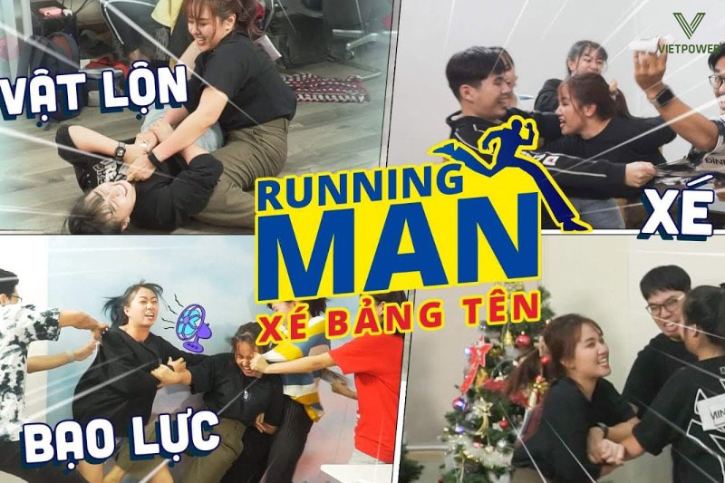 Trò chơi kinh điển làm nên thương hiệu Running Man là trò “Xé bảng tên” Trò chơi kinh điển làm nên thương hiệu Running Man là trò “Xé bảng tên”