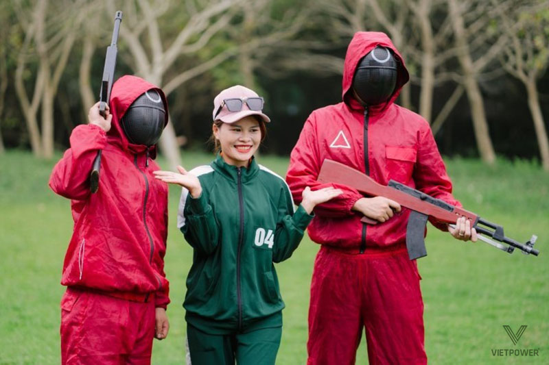 VietPower mang đến những chương trình team building Squid Game độc đáo, kịch tính