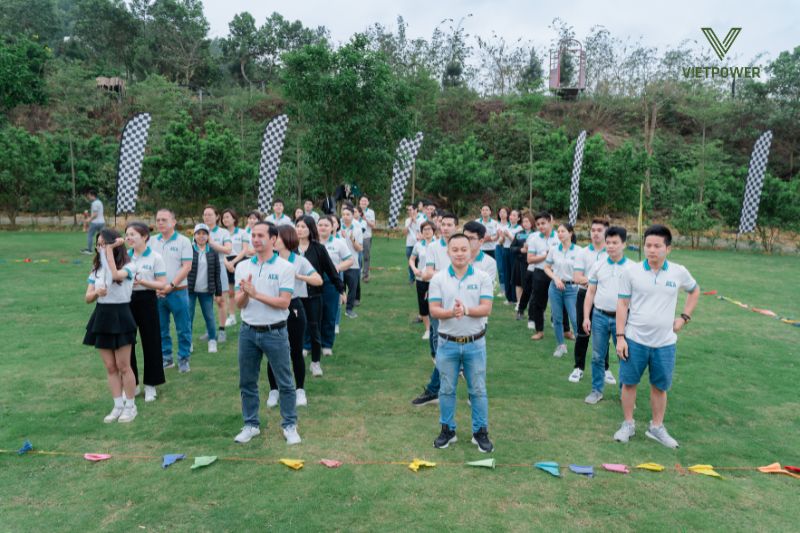 Các hoạt động team building trên sân cỏ của ancofarm