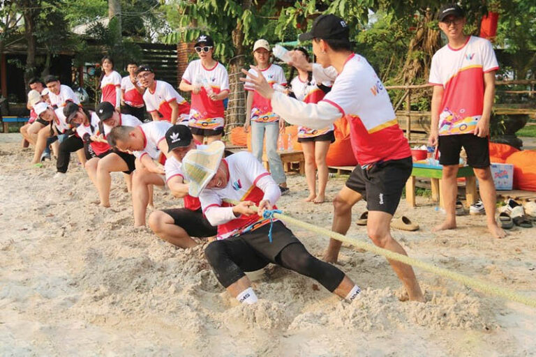 20 trò chơi team building trên biển giúp gắn kết đội nhóm