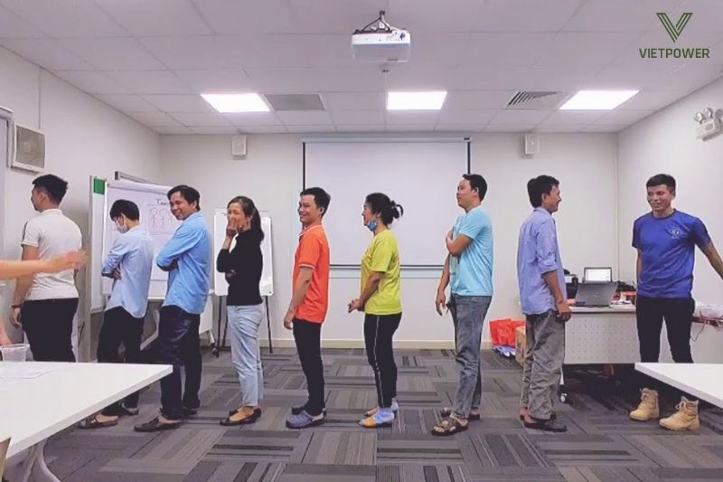 Tam sao thất bản là một trong những game không thể thiếu khi tổ chức team building