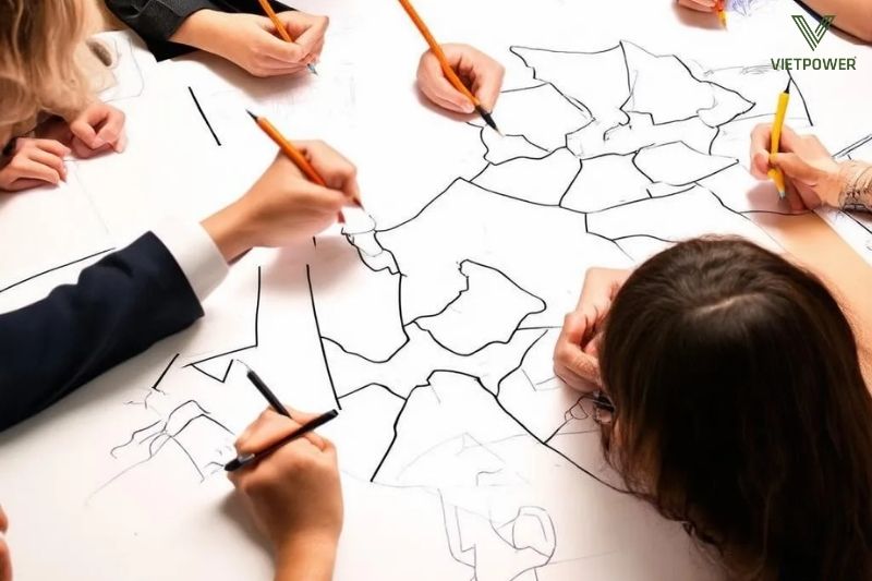 “Vẽ tranh theo chủ đề” là trò gắn kết, sáng tạo và truyền thông nội bộ
