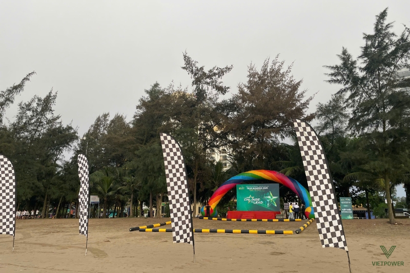 Cờ chỉ dẫn giúp phân loại từng khu vực