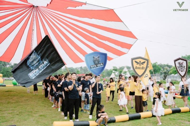 Tham khảo giá thuê cờ trong team building