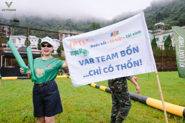 Mẫu cờ Team Building đẹp, sáng tạo cho doanh nghiệp
