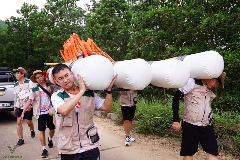 Chuẩn bị đầy đủ dụng cụ để có buổi teambuiding trọn vẹn