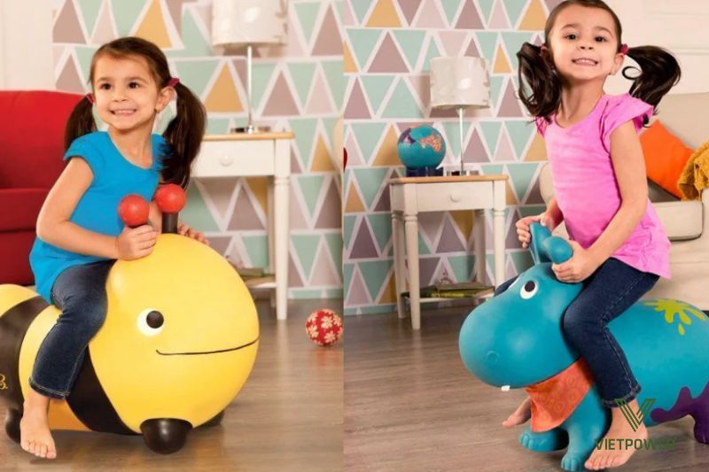 Đua thú nhún mang đến niềm vui vận động và gắn kết cho cả gia đình
