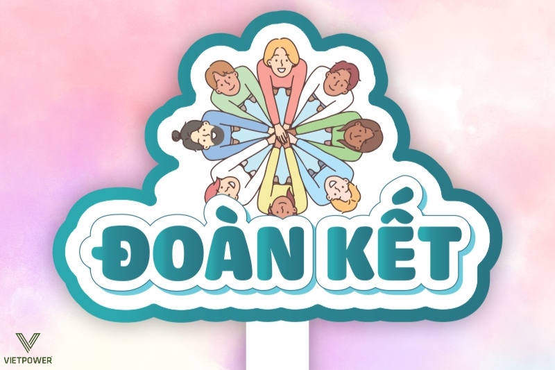 Hashtag thể hiện ý chí đồng đội