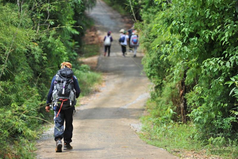 Núi Dinh, khu rừng núi rộng lớn, địa hình đa dạng, thích hợp team building và khám phá