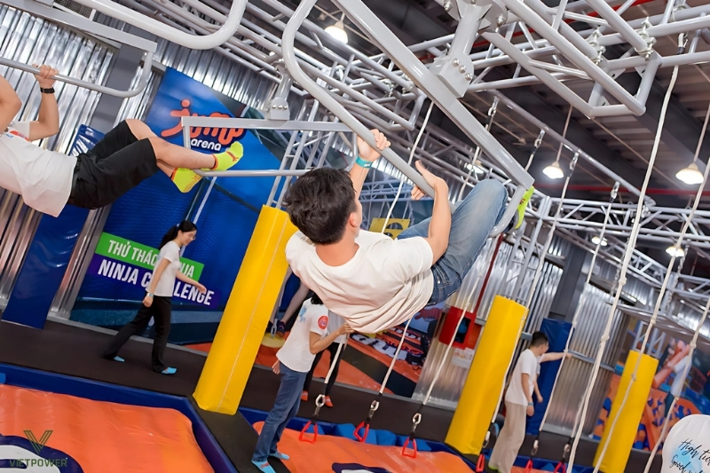 Jump Arena – Khu vui chơi bạt nhún – Cần Thơ