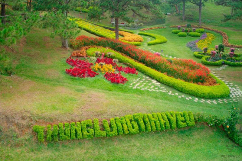 Thung Lũng Tình Yêu lãng mạn và thoáng mát, thích hợp tổ chức team building