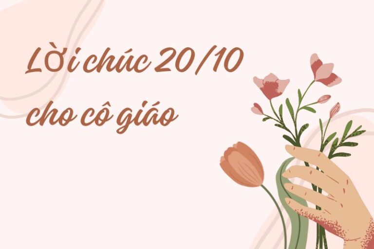 100+ lời chúc 20/10 cho cô giáo hay, ý nghĩa & chân thành