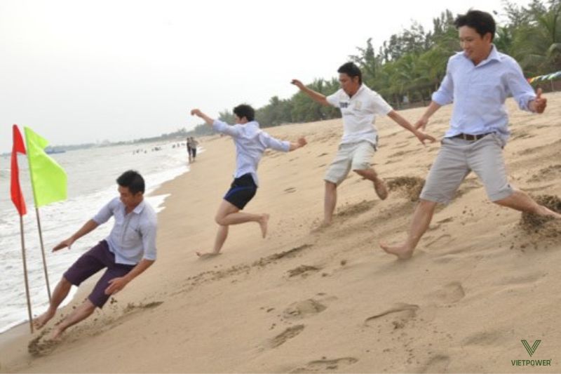 Trò chơi cướp cờ đòi hỏi tốc độ