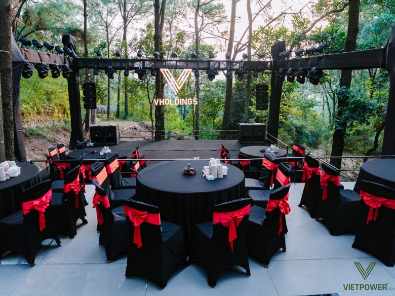 Không gian và sức chứa là yếu tố đầu tiên cần cân nhắc để đảm bảo sự kiện diễn ra thuận lợi