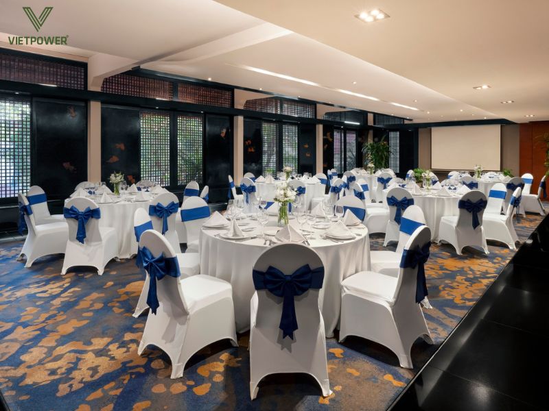 Pan Pacific Hanoi là khách sạn 5 sao nổi tiếng với không gian tiệc sang trọng