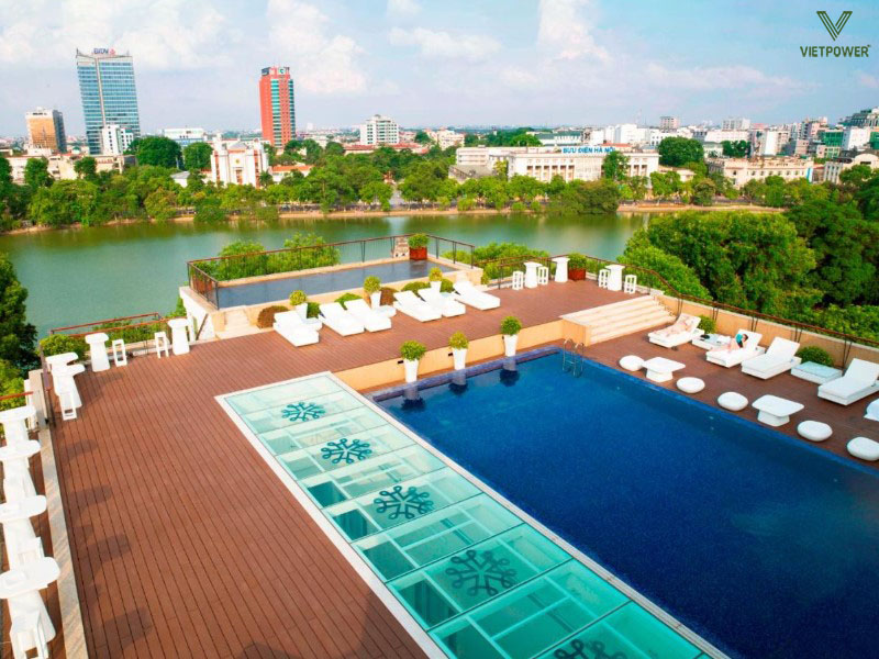 Khách sạn Apricot sở hữu sân thượng với tầm nhìn trực diện ra Hồ Gươm Khách sạn Apricot sở hữu sân thượng với tầm nhìn trực diện ra Hồ Gươm