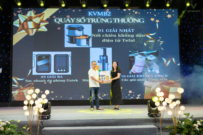 Chương trình quay số trúng thưởng Gala Dinner du lịch
