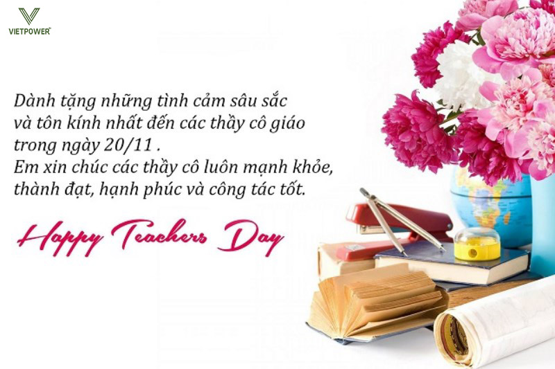 Ảnh chúc mừng 20/11 rực rỡ sắc màu và đầy ý nghĩa nhân văn