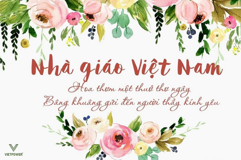 Hình ảnh lời chúc 20/11 ý nghĩa, tôn vinh công lao người lái đò