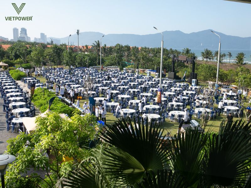 Ariyana là nơi lý tưởng cho các gala dinner quy mô lớn với hệ thống âm thanh – ánh sáng đạt chuẩn quốc tế