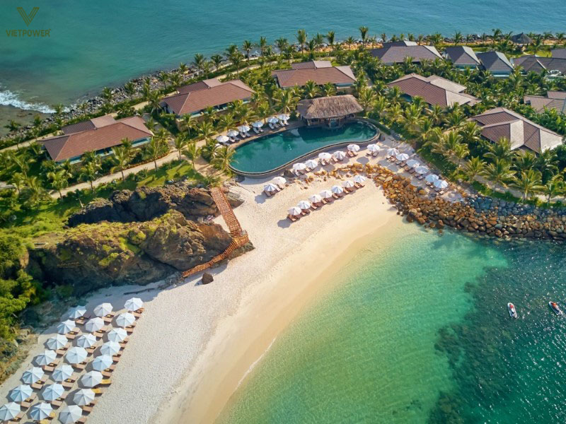 Amiana là khu nghỉ dưỡng cao cấp nằm biệt lập, lý tưởng cho Gala Dinner ngoài trời