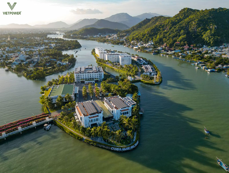 Champa Island mang đến không gian giao thoa giữa văn hóa Chăm Pa và thiên nhiên