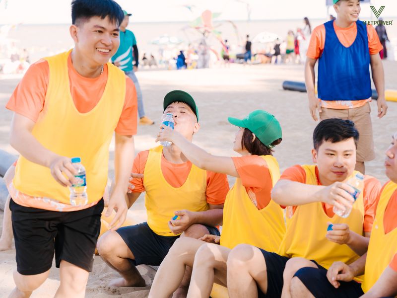 Sức khỏe nhân viên cần được đảm bảo để tham qia các hoạt động team building