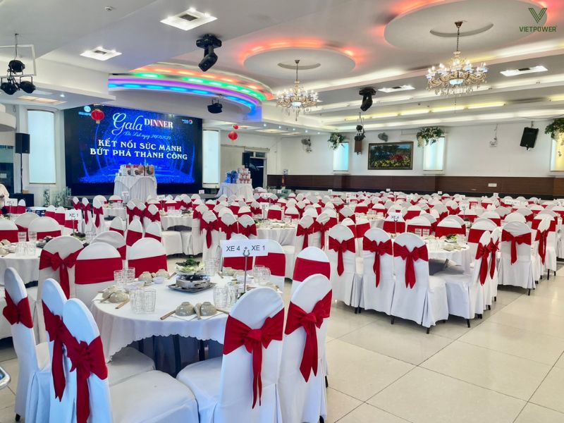 Tâm Đắc Đà Lạt thích hợp cho các buổi gala dinner dành cho đoàn đông hoặc công ty