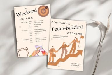 Top 10 mẫu thiệp mời team building ấn tượng độc đáo