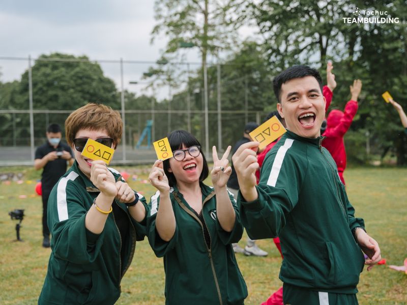 Tổ chức team building Squid Game