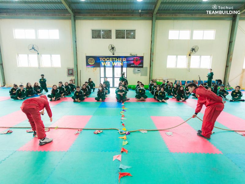Tổ chức team building Squid Game