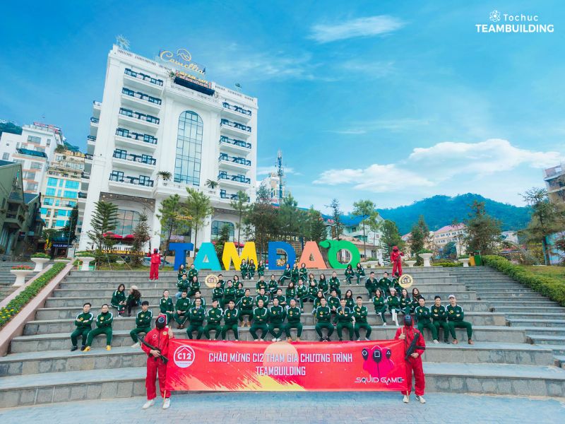Tổ chức team building Squid Game