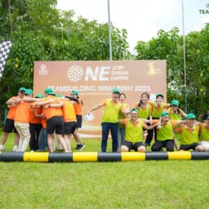 Tổ chức team building resort 2N1Đ: Đồng lòng vươn xa – Chinh phục mục tiêu