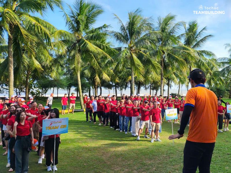 Tổ chức team building Sầm Sơn 