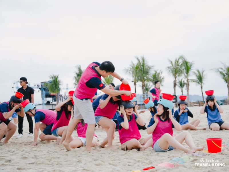 Tổ chức team building Cô Tô
