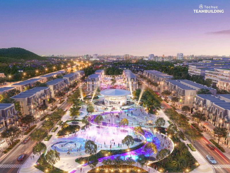 Tổ chức team building Đồi Rồng